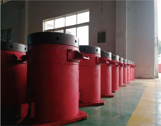 500T帶機(jī)械鎖液壓千斤頂