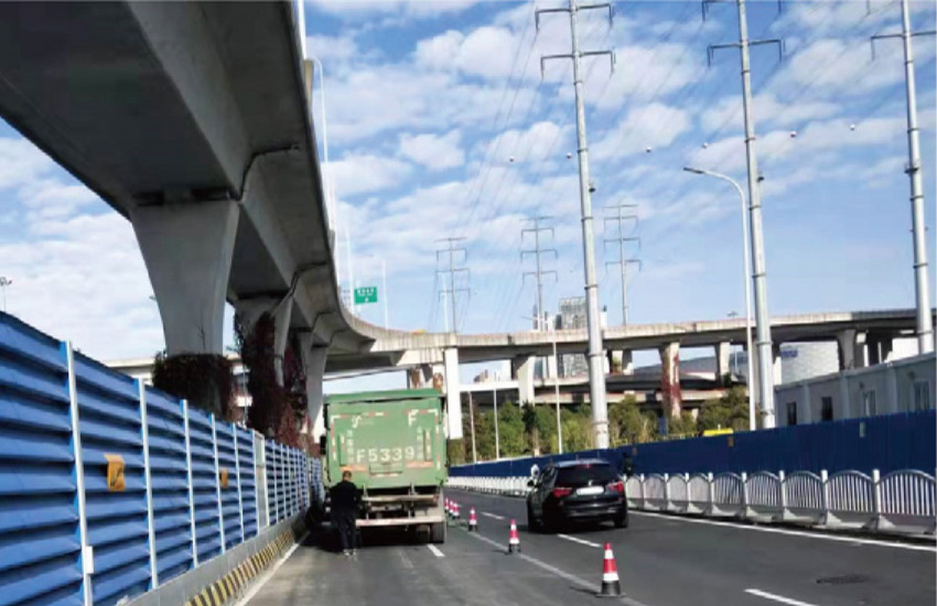 上海楊高中路（羅山路立交~中環(huán)立交）改建工程2標(biāo)段匝道頂升工程