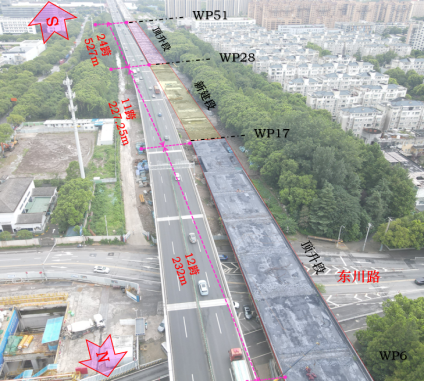 S4公路奉浦東橋及接線(xiàn)工程奉浦西橋 橋梁頂升工程順利頂升到位